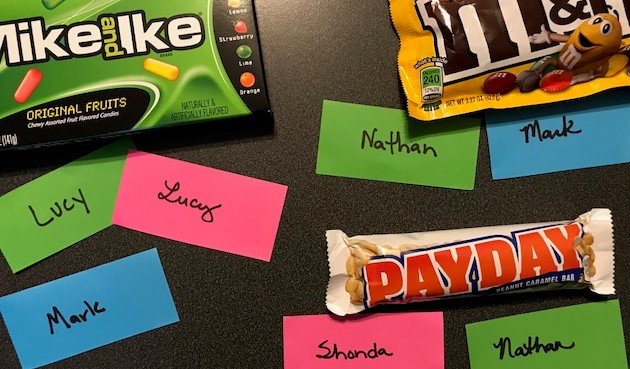 Candy Match Up Easy Team Building Activity